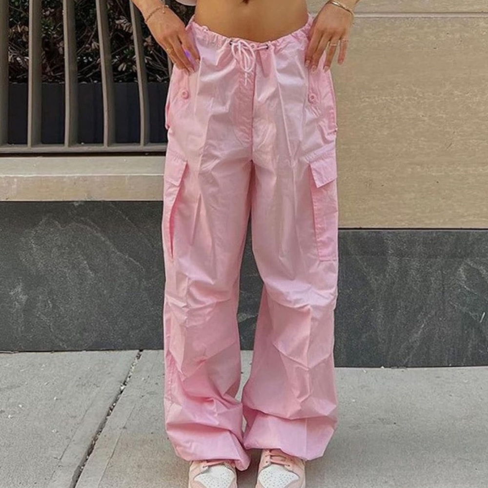 pink parachute pants (amazon)